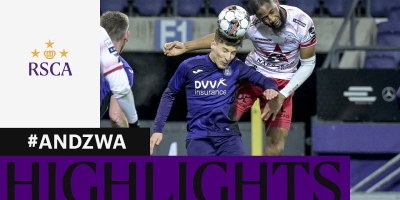 Embedded thumbnail for HIGHLIGHTS: RSC Anderlecht - Zulte Waregem