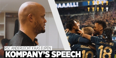 Embedded thumbnail for The coach&#039;s speech after the qualification against Eupen