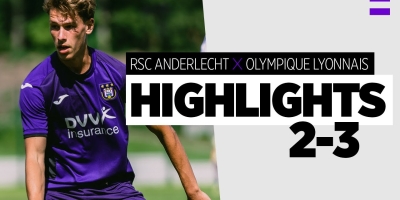 Embedded thumbnail for HIGHLIGHTS: RSC Anderlecht - Olympique Lyonnais