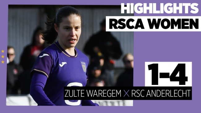 Embedded thumbnail for Highlights: Zulte Waregem 1-4 RSCA Women