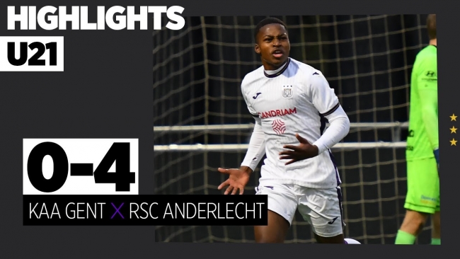 Embedded thumbnail for Highlights U21: KAA Gent 0-4 RSCA