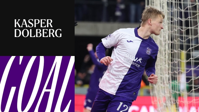 Embedded thumbnail for RSC Anderlecht - STVV: Dolberg 3-1