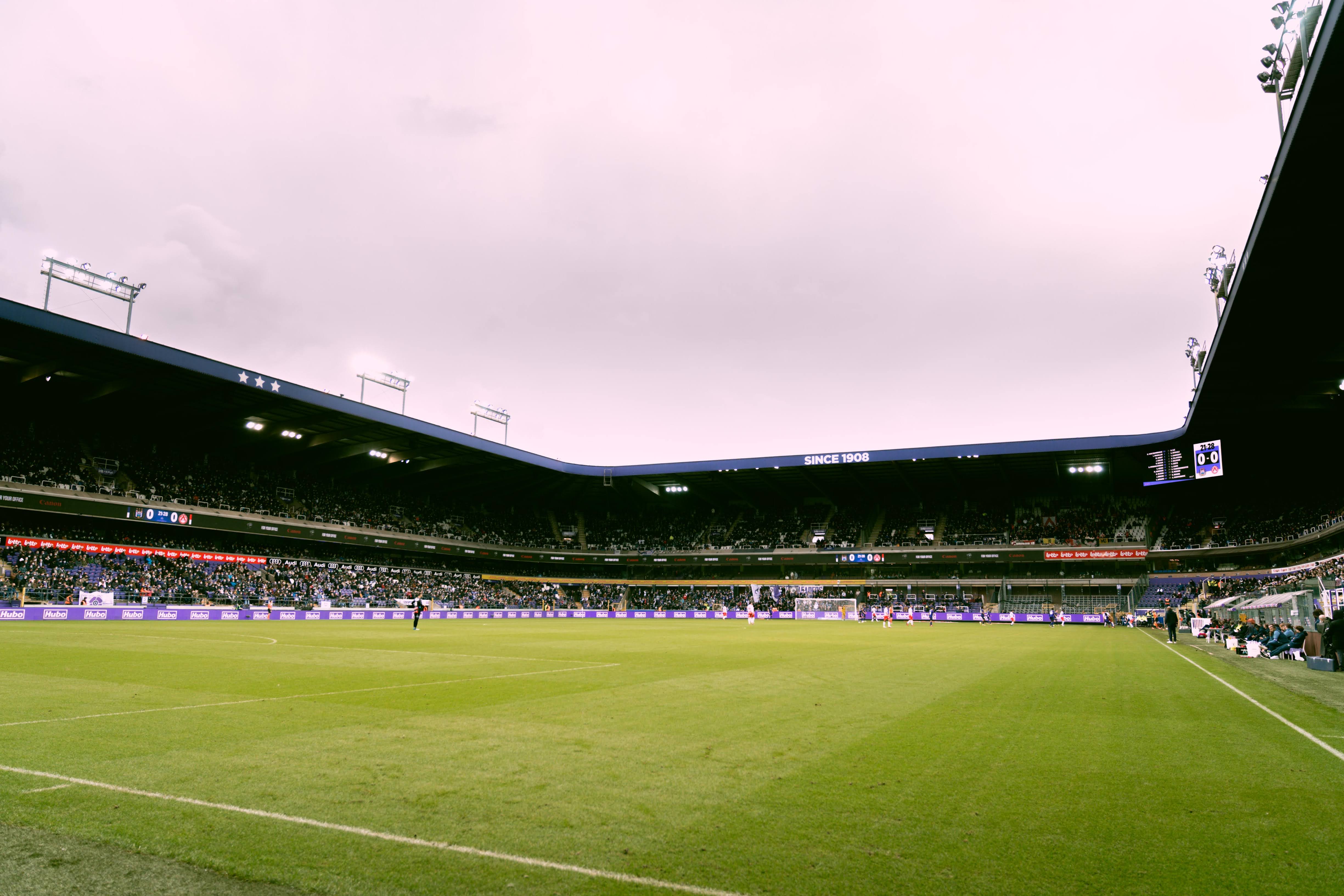 RSCA Futures will play in the Lotto Park and in the King Baudouin Stadium