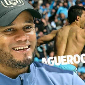Embedded thumbnail for Vincent Kompany pays homage to Sergio Agüero