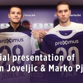 Embedded thumbnail for Officiële voorstelling van Joveljic &amp; Pjaca