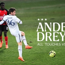 Embedded thumbnail for All touches Anders Dreyer vs Seraing