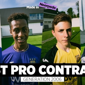 Embedded thumbnail for MADE IN NEERPEDE | First pro contracts for Kaïs, Bouba, Michiel &amp; Lilian
