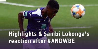 Embedded thumbnail for Highlights &amp; Sambi Lokonga&#039;s reaction after #ANDWBE 