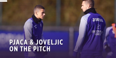Embedded thumbnail for Meet Dejan Joveljic &amp; Marko Pjaca on the pitch