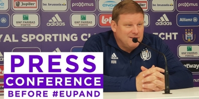 Embedded thumbnail for Press conference before Eupen - RSCA