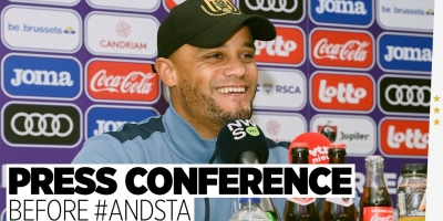 Embedded thumbnail for Vincent Kompany&#039;s press conference before #ANDSTA