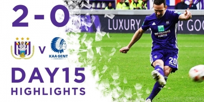 Embedded thumbnail for RSCA 2-0 KAA Gent Highlights 11/11/18