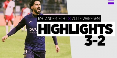 Embedded thumbnail for HIGHLIGHTS: RSC Anderlecht - Zulte Waregem  2021-2022 