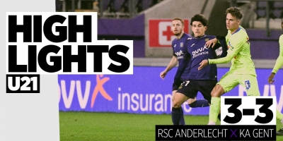 Embedded thumbnail for Highlights U21: RSCA - KAA Gent