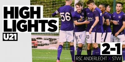 Embedded thumbnail for Highlights U21 Cup: RSCA - STVV