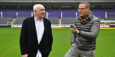 Embedded thumbnail for Aimé Anthuenis &amp; Marc Hendrikx before RSCA-Genk