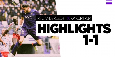 Embedded thumbnail for Highlights: RSC Anderlecht - KV Kortrijk