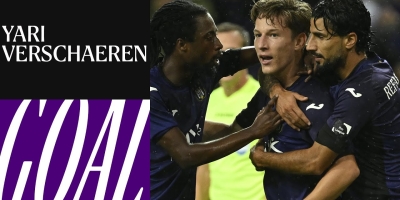 Embedded thumbnail for RSC Anderlecht - KV Kortrijk: Verschaeren 1-0