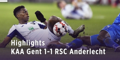 Embedded thumbnail for KAA Gent - RSCA 1-1 (07-02-2020)