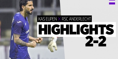 Embedded thumbnail for HIGHLIGHTS: Eupen - RSC Anderlecht | Croky Cup 21-22