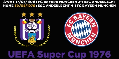 Embedded thumbnail for Classic : UEFA Super Cup 1976 | RSCA 4-1 FC Bayern München