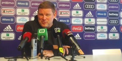 Embedded thumbnail for Hein Vanhaezebrouck before Club Brugge - RSCA