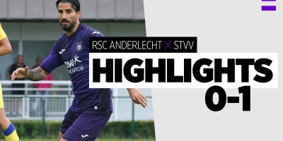 Embedded thumbnail for HIGHLIGHTS: RSC Anderlecht - STVV | Friendly 