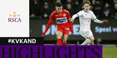 Embedded thumbnail for HIGHLIGHTS: KV Kortrijk - RSC Anderlecht