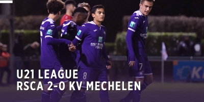 Embedded thumbnail for U21 League | RSCA 2-0 KV Mechelen