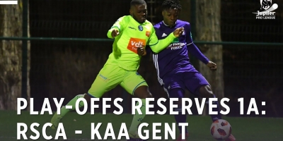 Embedded thumbnail for Play-Offs Reserves 1A RSCA - KAA Gent 1-4