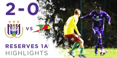 Embedded thumbnail for Reserves 1A RSCA 2-0 KV Oostende Highlights 12/11/2018