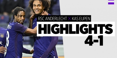 Embedded thumbnail for HIGHLIGHTS: RSC Anderlecht - Eupen