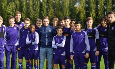 Wielrenner Remco Evenepoel Inspireert Jonge Rsca Spelers Officiele Website Royal Sporting Club Anderlecht