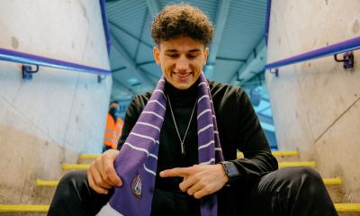 NEERPEDE, BELGIUM - AUGUST 04 : Theo Leoni during the photoshoot of Rsc  Anderlecht Futures on