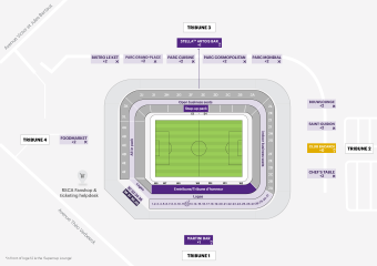 Plan du Stade 2023