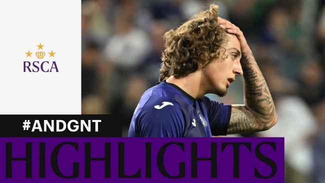 Embedded thumbnail for HIGHLIGHTS: RSC Anderlecht - KAA Gent