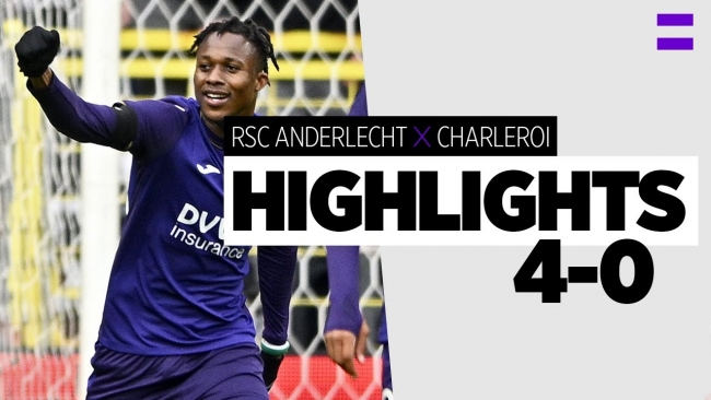 Embedded thumbnail for HIGHLIGHTS: RSC Anderlecht - Charleroi