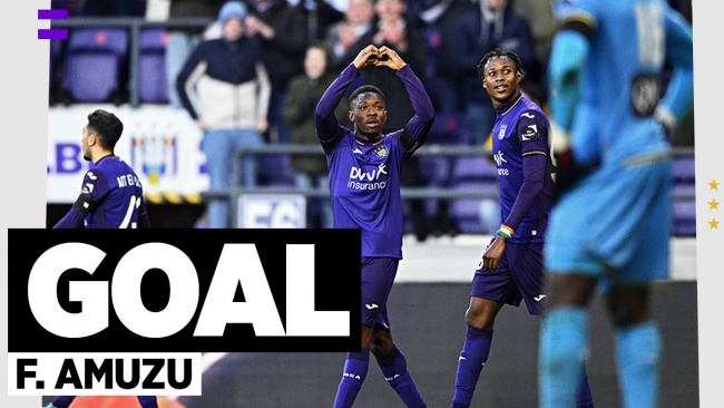 Embedded thumbnail for RSC Anderlecht - Charleroi: Amuzu 3-0
