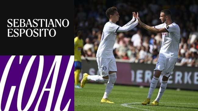 Embedded thumbnail for Westerlo - RSC Anderlecht: Esposito 1-1