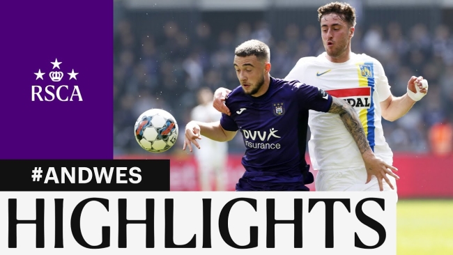 Embedded thumbnail for HIGHLIGHTS: RSC Anderlecht - Westerlo