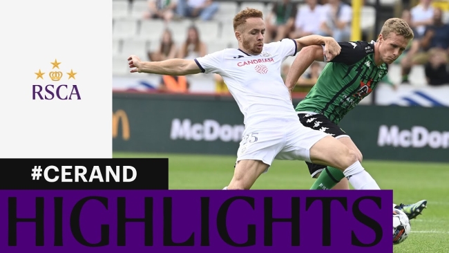 Embedded thumbnail for HIGHLIGHTS: Cercle Brugge - RSC Anderlecht