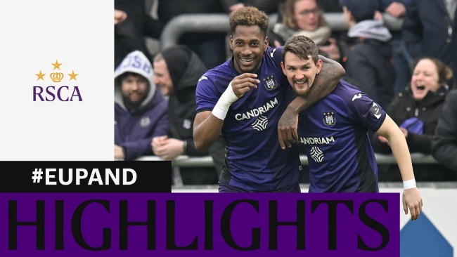 Embedded thumbnail for HIGHLIGHTS: KAS Eupen - RSC Anderlecht