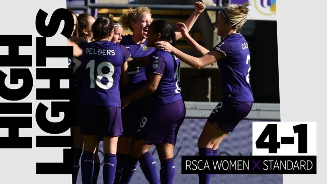 Embedded thumbnail for Superleague: RSCA Women 4-1 Standard de Liège