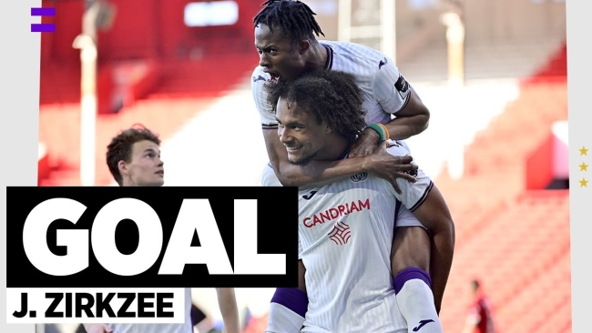 Embedded thumbnail for Antwerp - RSC Anderlecht: Zirkzee 0-2