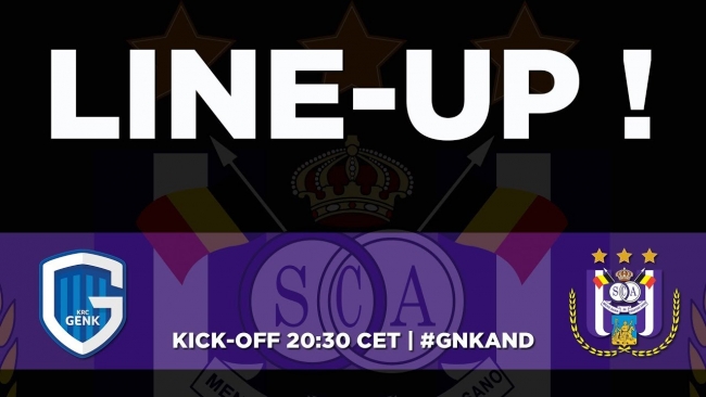 Embedded thumbnail for KRC Genk - RSCA: le onze de base!