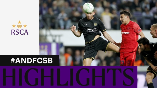 Embedded thumbnail for HIGHLIGHTS: RSC Anderlecht - Fotbal Club FCSB