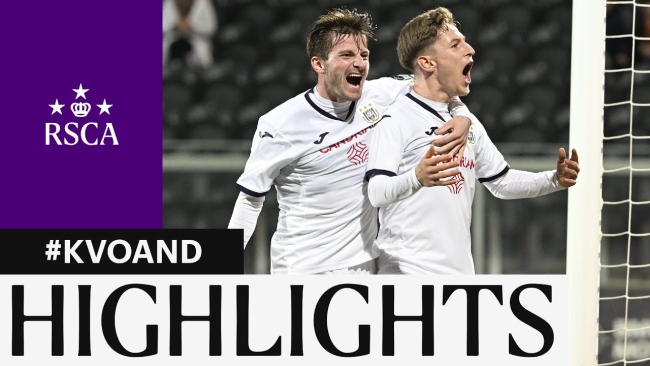 Embedded thumbnail for HIGHLIGHTS: KV Oostende - RSC Anderlecht