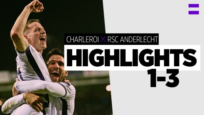 Embedded thumbnail for Highlights: Charleroi - RSC Anderlecht | 2021-2022
