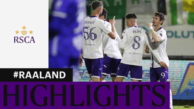 Embedded thumbnail for Highlights: RAAL - RSC Anderlecht