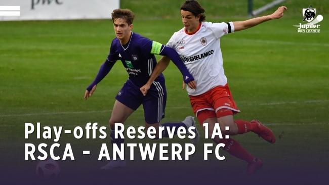 Embedded thumbnail for Play-offs Réserves 1A: RSCA 3-1 Antwerp FC